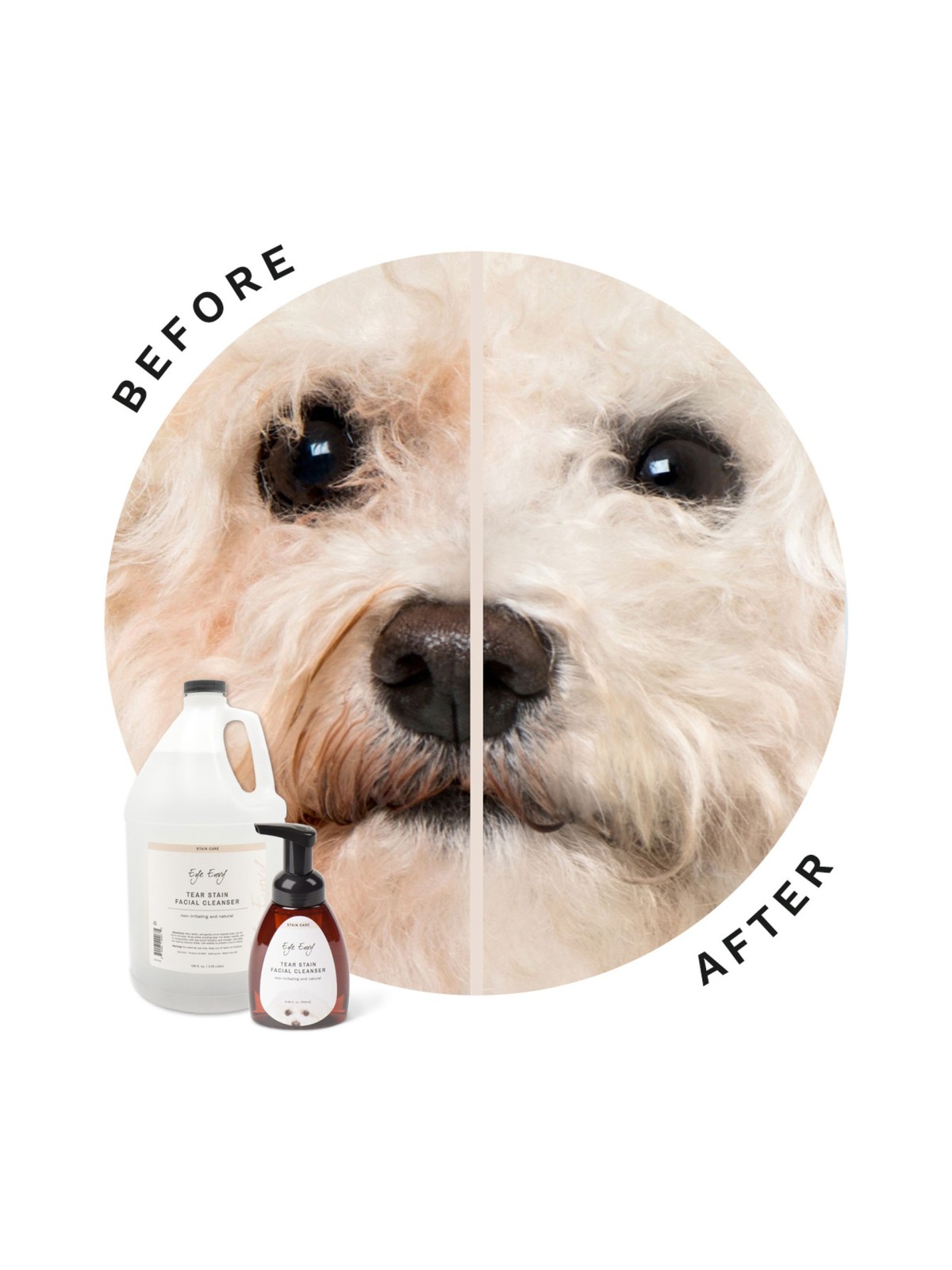 Eye Envy Tear Stain Remover Solution for Dogs