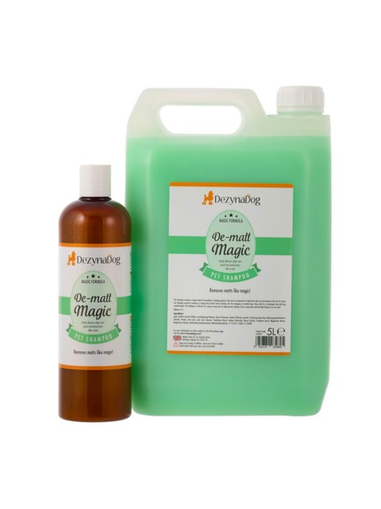 DezynaDog Magic Formula De-Matt Magic Shampoo